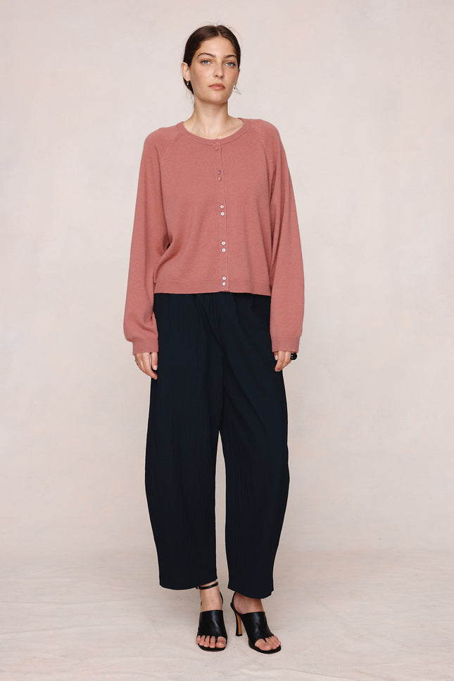Marle Babette Cardigan - Rosewood