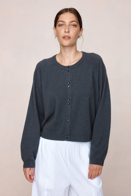 Marle Babette Cardigan - Starling