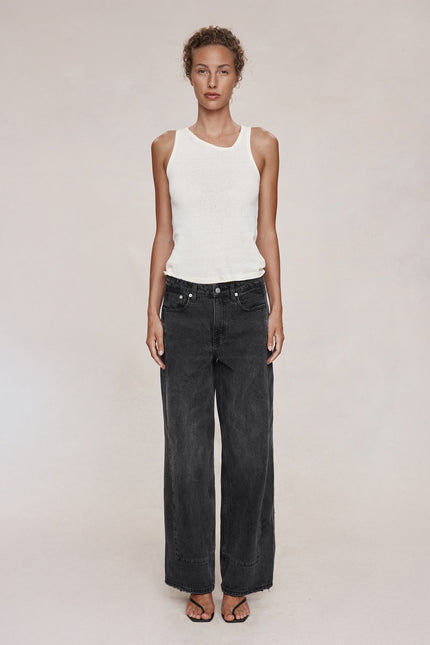 Marle Border Jean - Faded Black