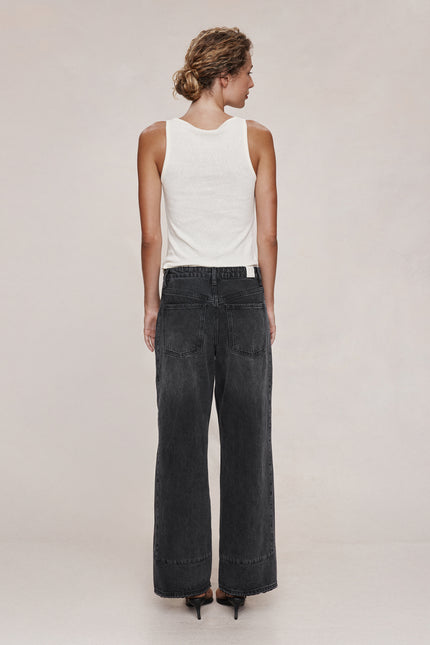 Marle Border Jean - Faded Black