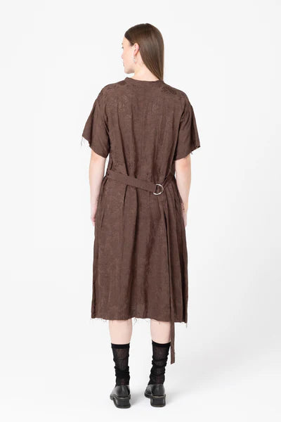 Company of Strangers Extension Dress - Cacao Jaquard