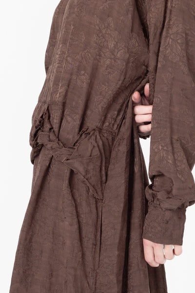 Company of Strangers Mingle Dress - Cacao Jaquard