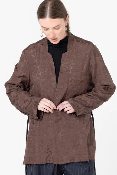 Company of Strangers Hotel Jacket - Cacao Jaquard