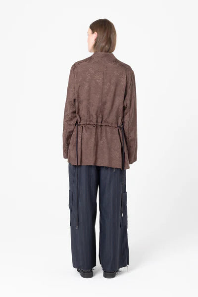 Company of Strangers Hotel Jacket - Cacao Jaquard