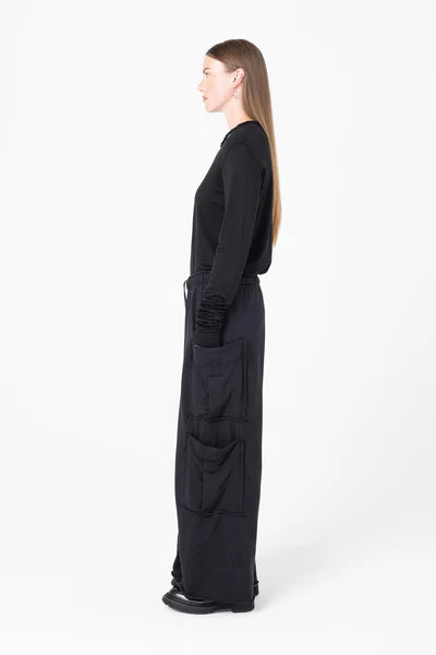Company of Strangers Boredroom Trackie - Black