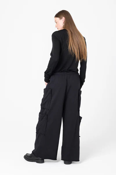 Company of Strangers Boredroom Trackie - Black