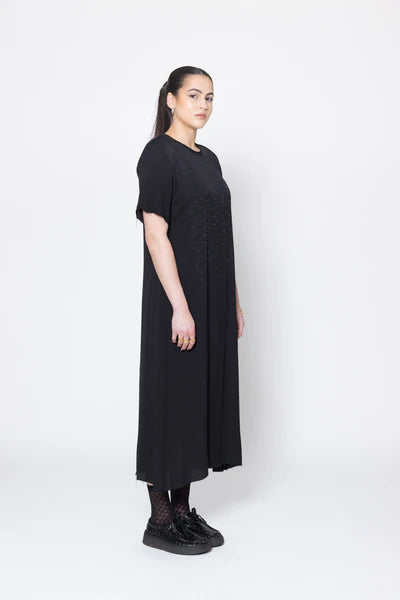 Company Of Strangers Alters Dress - Black Scatter