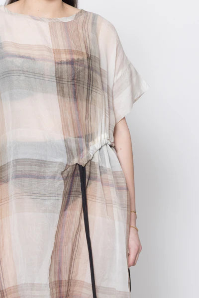 Company of Strangers Borderline Dress - Coco Plaid
