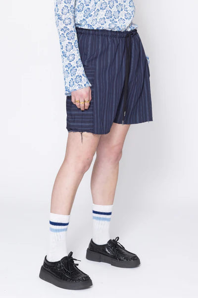 Company Of Strangers Persona Shorts - Navy Stripe