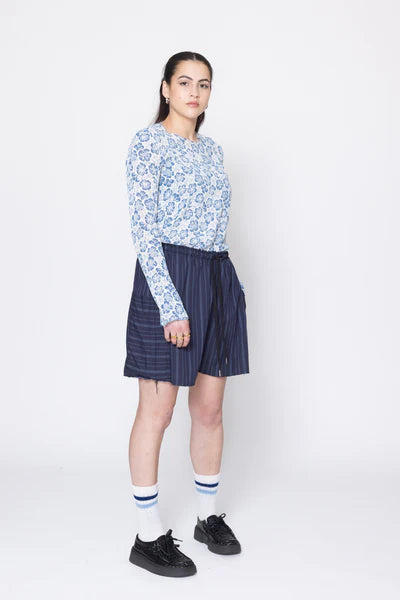 Company Of Strangers Persona Shorts - Navy Stripe