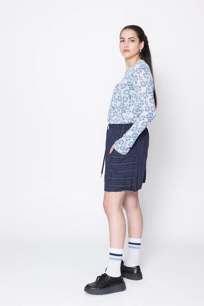 Company Of Strangers Persona Shorts - Navy Stripe