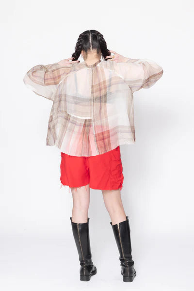 Company of Strangers Sting Sweater - Coco Plaid