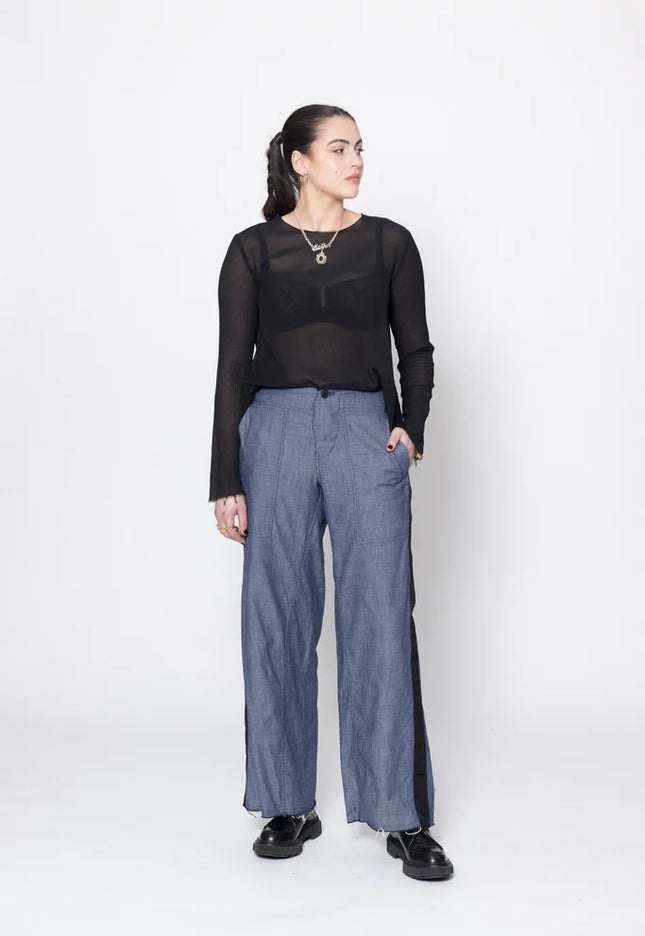 Company of Strangers Joy Pants - Denim Blue