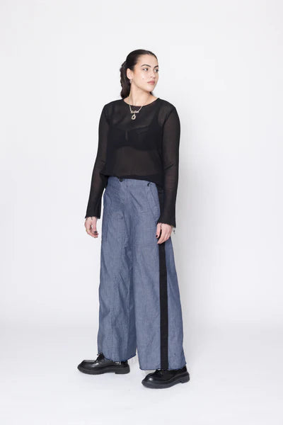 Company of Strangers Joy Pants - Denim Blue