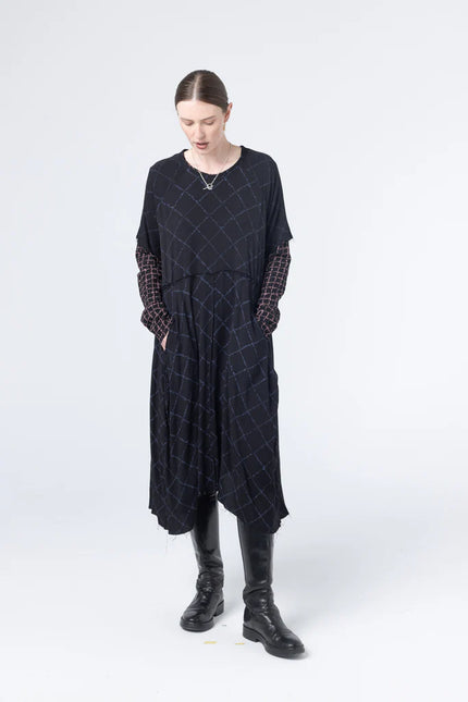 Company of Strangers Kamikaze Dress - Midnight Net