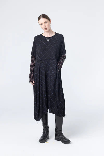 Company of Strangers Kamikaze Dress - Midnight Net