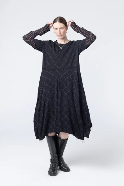 Company of Strangers Kamikaze Dress - Midnight Net