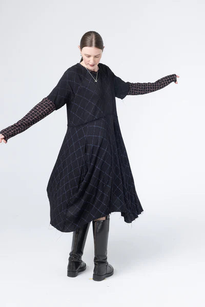Company of Strangers Kamikaze Dress - Midnight Net