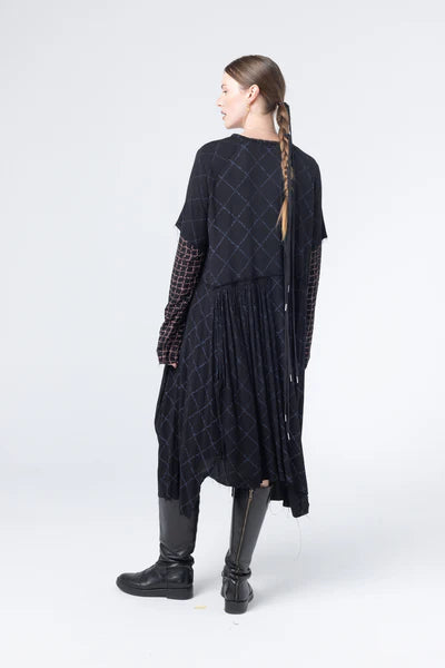 Company of Strangers Kamikaze Dress - Midnight Net