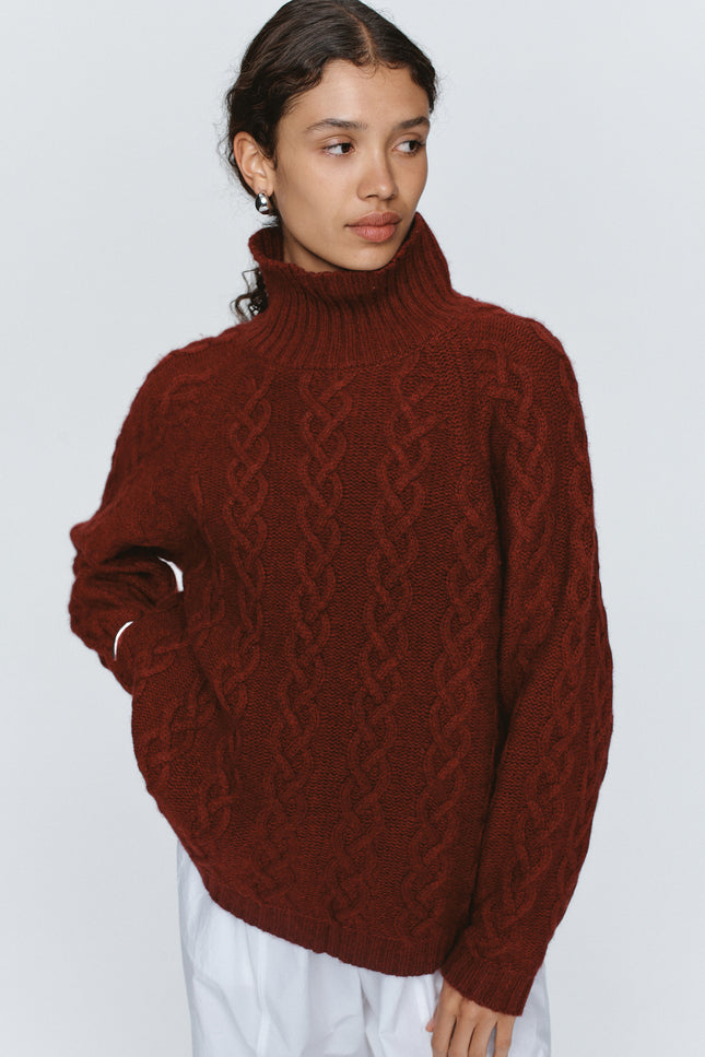 Marle Dali Jumper - Sangria