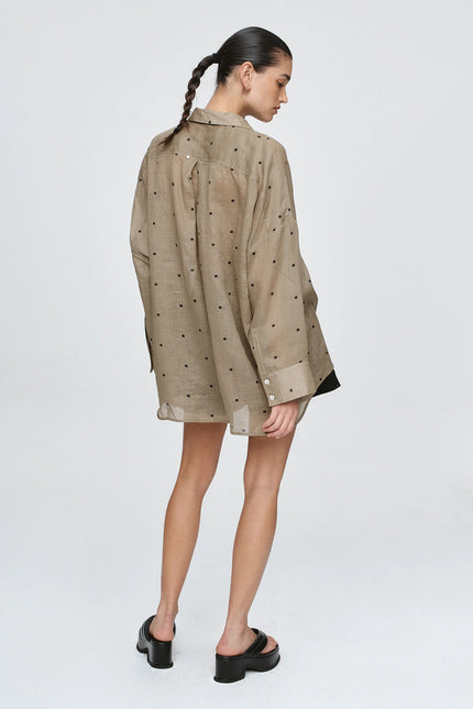 Marle Edie Shirt - Ramie - Laurel