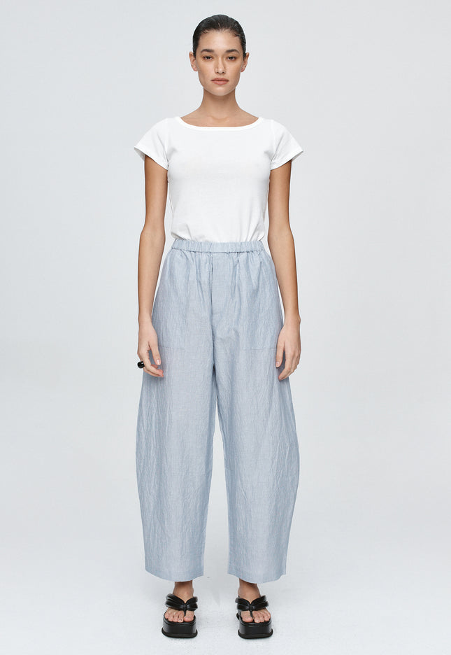 Marle Ellidy Pant - Bleu Stripe