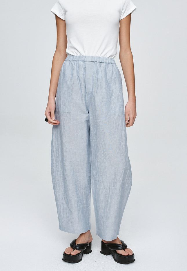 Marle Ellidy Pant - Bleu Stripe
