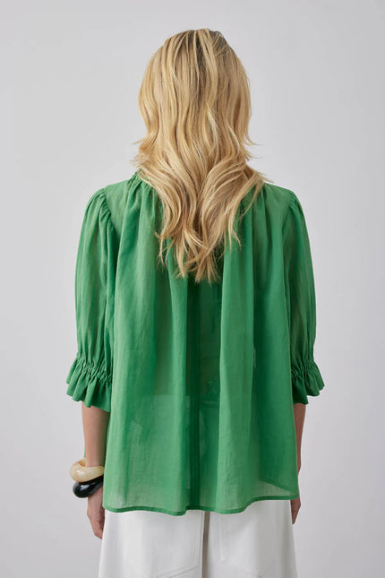 Gregory Peddle Top - Kelly Green