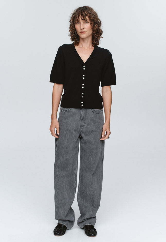 Marle Hugo Cardigan - Black
