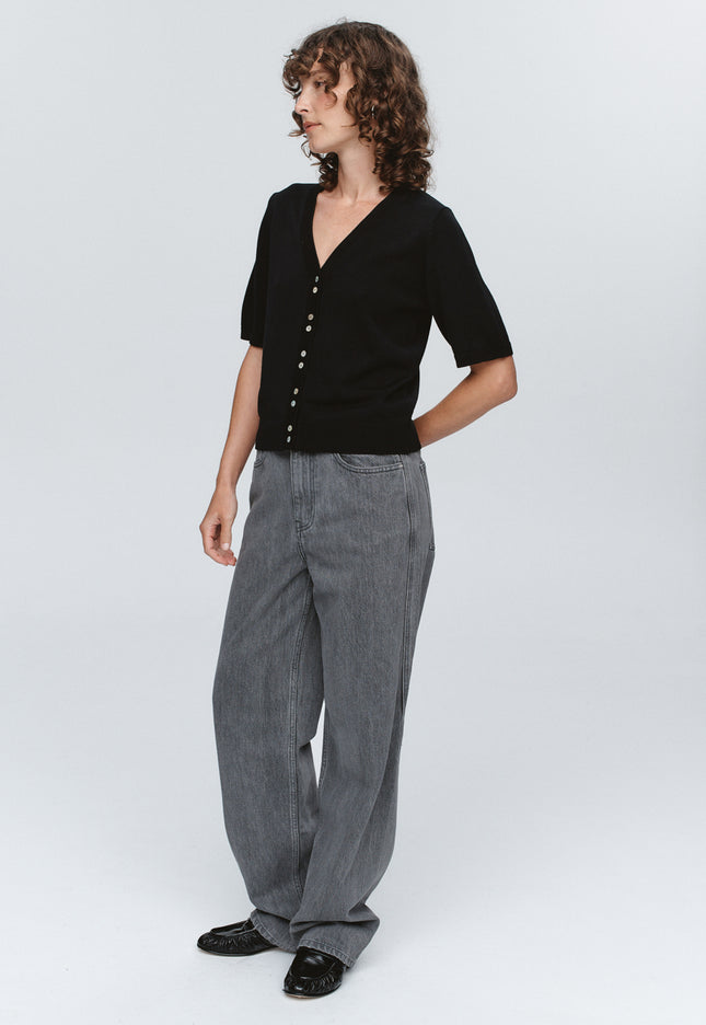 Marle Hugo Cardigan - Black