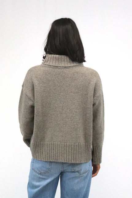 Tatano Henri Roll Neck - Mocha