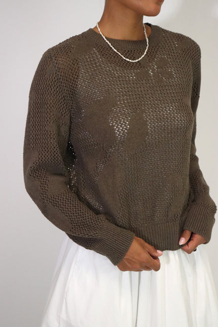 Tatano Siena Sweater - Chocolate