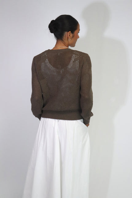 Tatano Siena Sweater - Chocolate
