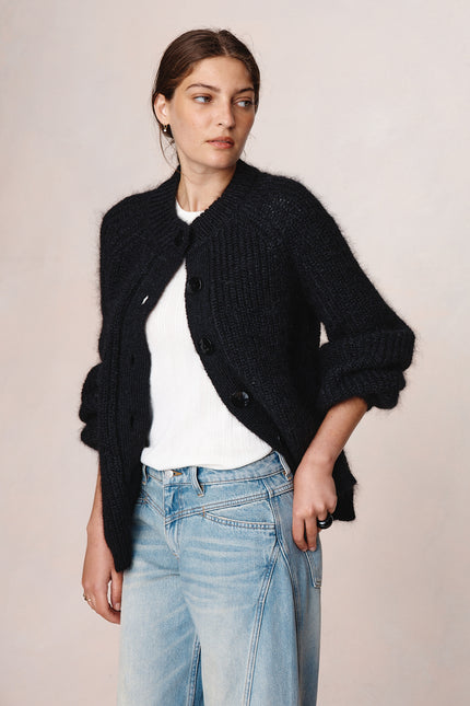 Marle Jasper Cardigan - Black
