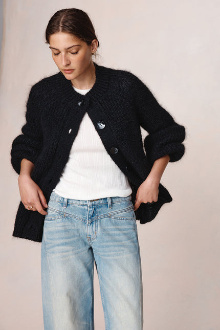 Marle Jasper Cardigan - Black