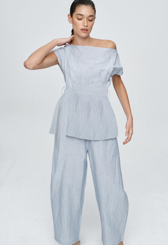 Marle Jude Top - Bleu Stripe