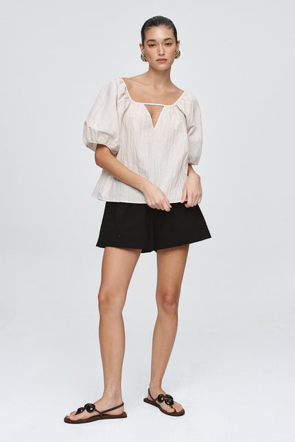 Marle Kendra Top - Cashew