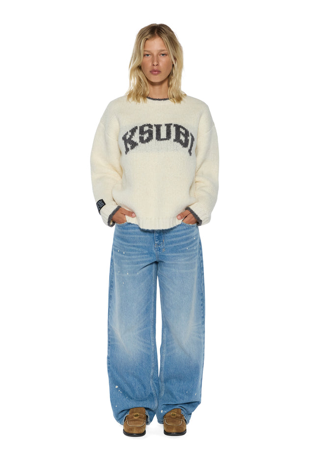 Ksubi Moment Sweater - Off White