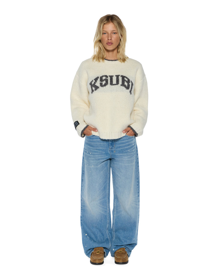 Ksubi Moment Sweater - Off White