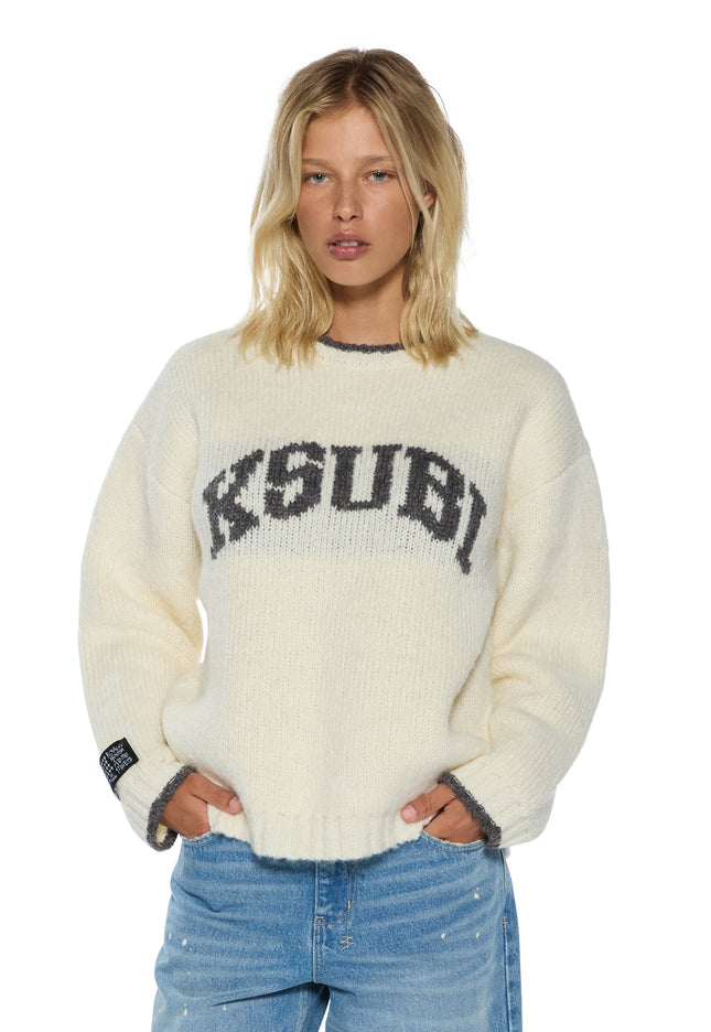 Ksubi Moment Sweater - Off White