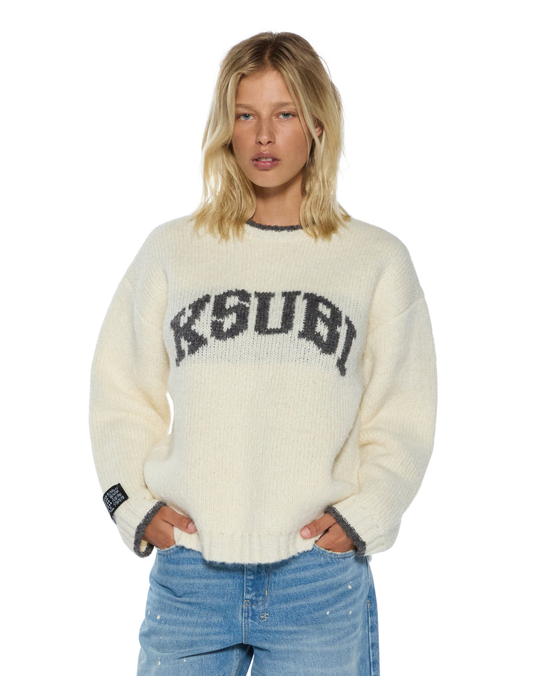 Ksubi Moment Sweater - Off White