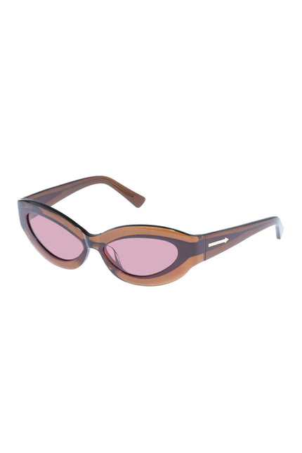 Karen Walker Hana Sunglasses - Tobacco