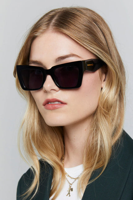 Karen Walker Immortalised Sunglasses - Black