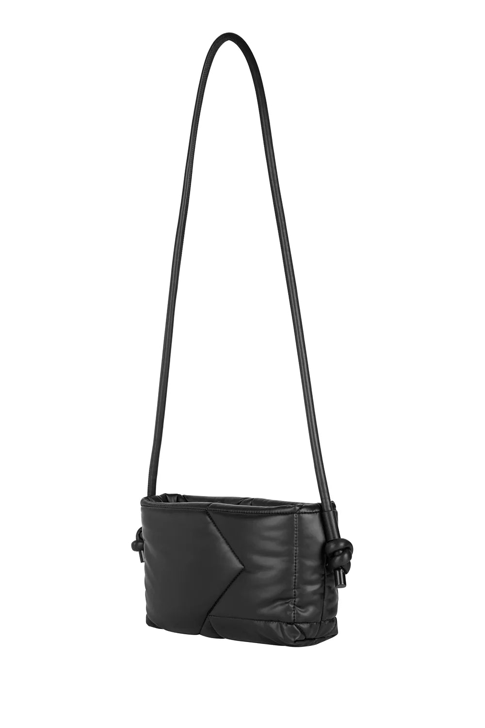Karen Walker Mega Monogram Crossbody Bag Polyester Black