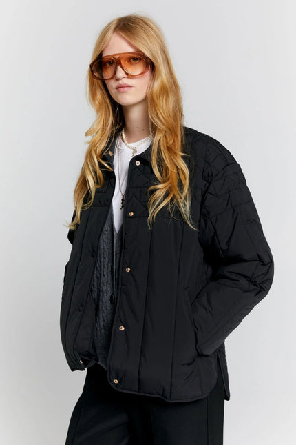 Karen Walker Quilted Voyager Jacket - Black