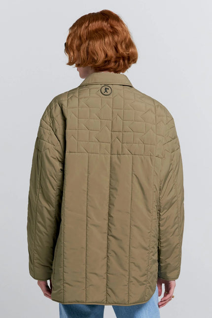 Karen Walker Quilted Voyager Jacket - Herb Green
