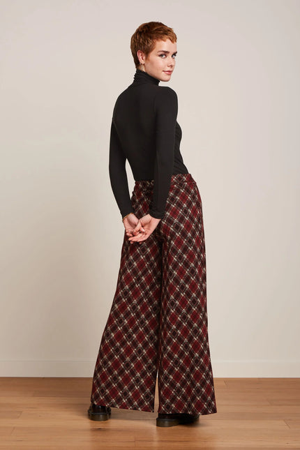 King Louie Border Palazzo Pants - Riley Jacquard