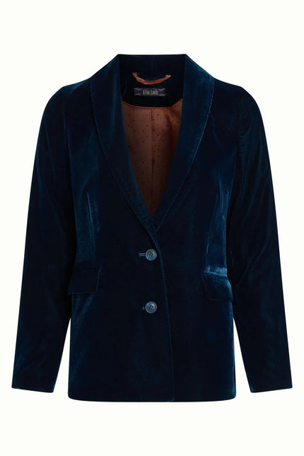 King Louie Brooke Blazer - Gamine Velvet