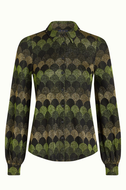 King Louie Maisie Blouse - Diva Jacquard