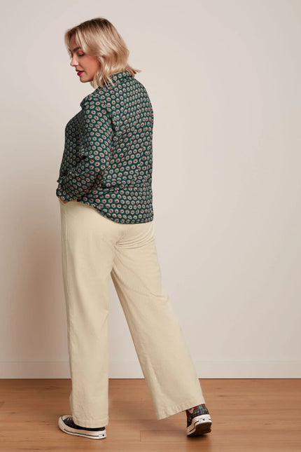 King Louie Marcie Pants Corduroy - Ivory